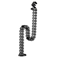 Pince CC10-1A sur Kit de colonne vertébrale de gestion de câble de vertèbres d'entrée de quadruple pour l'organisateur de fil de cordon