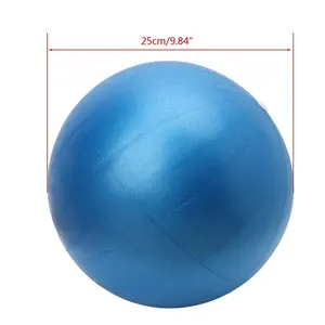 1 buah 25cm peralatan kebugaran fisik bola latihan keseimbangan tabung gandum bola untuk latihan keseimbangan Senam Yoga Pilates 0.22