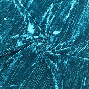 Роскошный Блестящий креп на заказ мягкий эластичный велюровый флисовый материал полиэфирный материал матовый Блестящий бархатный материал для одежды - Product Image 3