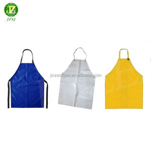 Vente en gros Tabliers bleus de haute qualité avec logo personnalisé en polyester PVC imperméable <span class=keywords><strong>pour</strong></span> l'industrie chimique et de boucherie - Product Image 6