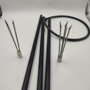 Fiocina a Mano Staccabile Asta da Pesca Subacquea Forcone da Pesca per Spigola e Tonno Raffio a Forchetta Strumento da Pesca Parti per Pesca Subacquea - Product Image 3