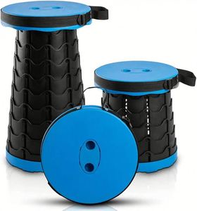 Canne à pêche rétractable en plastique, compacte, universelle, durable, améliorée, professionnelle, haute pression, robuste, pour le camping et l'extérieur - Product Image 1