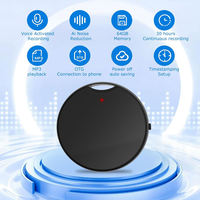 Enregistreur vocal portable, lecteur MP3, commande vocale intelligente HD, enregistrement audio longue distance, mini appareil d'enregistrement pour les réunions d'affaires