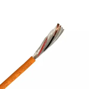 Condutor de cobre de pvc tpee purs, cabo de borracha combinado de óleo e resistente à abrasão altamente flexível de arrastar fios e cabos