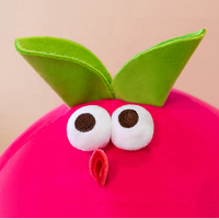 Produsen Bantal Boneka Buah Naga Kustom Grosir Bantal Hewan Isi Lembut Mainan Pelukan Anak-Anak yang Nyaman Boneka Keluarga yang Lucu