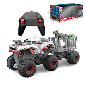 Coche Teledirigido Yicheng Toys 2022, 2.4g, Escala 1/16, 6 Ruedas, con Sensor, Camioneta Monstruo con Dinosaurio y Árbol - Product Image 5