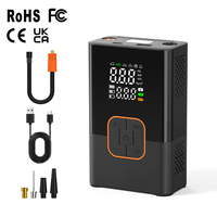 Démarreur de batterie CZK-EH16-D avec compresseur d'air 150 PSI, charge rapide portable pour batterie de voiture 12V, gonfleur de pneus USB-A LED