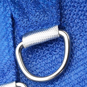 Tenda Parasole Blu 4x5m <span class=keywords><strong>per</strong></span> Esterni, Telo Ombreggiante in HDPE <span class=keywords><strong>per</strong></span> Balcone - Product Image 5