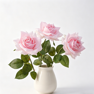 <span class=keywords><strong>Rose</strong></span> artificielle Austin violette à tige unique, finition brillante, toucher réaliste, moulée par injection, pour centres <span class=keywords><strong>de</strong></span> table <span class=keywords><strong>de</strong></span> mariage - Product Image 2