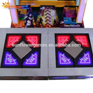 Arcade Amusement Juegos que funcionan con monedas Máquina de música Pump <span class=keywords><strong>It</strong></span> up Dance Racing Arcade Game Machine PARA 2 JUGADORES - Product Image 5