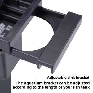 Jeneca <span class=keywords><strong>7</strong></span>-17Wトップフィルター水族館プラスチック魚タンクトップフィルター20-120ガロン淡水ポンプ循環浄化酸素 - Product Image 4