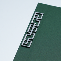 Menu en cuir PU personnalisé coutures robustes étanches et durables pour la marque en carton dur gaufré pour les chaînes hôtelières et la restauration