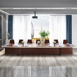 Ensemble de chaises de conférence en cuir moderne de luxe, montage facile, design modulaire pour l'école, le bureau, utilisation personnalisable, réunion en bois - Product Image 3