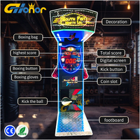 Machine de jeu d'arcade de boxe, machine de boxe et de frappe, machine à pièces, simulateur de boxe