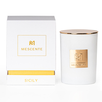 Mescente Oem Marque Privée Personnalisable Bougie Parfumée Et Diffuseur Ensemble Pour Mariage