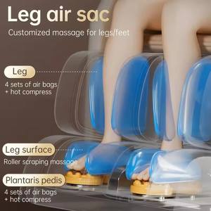 Massagefauteuil met hoogwaardige airbagcirculatie, afstandsbediening met drukknoppen voor ontspanning - Product Image 5