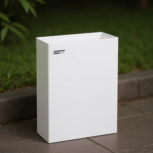 Cestino per Rifiuti Medionics 25 L Bianco Rettangolare per Uso Interno - Product Image 3