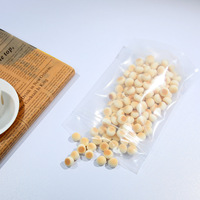 Sachet Doypack Transparent Personnalisé en Plastique Alimentaire pour Snacks, Biscuits, Bonbons et Noix