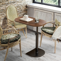 Table d'appoint moderne en bois, durable, portable et multifonctionnelle pour la maison, la salle à manger, le salon, le canapé, le thé, la table de chevet, le balcon