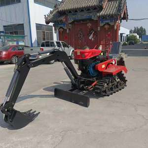 Livraison Gratuite Tracteur à Chenilles Diesel 35 CV avec Rotoculteur 4x4 pour Verger, Multifonctionnel, Haute Productivité - Product Image 5