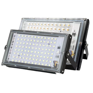 ไฟส่องสว่าง LED แบบ COB 5000K IP65 ติดผนังสำหรับสวน 50W มุมลำแสง 120 องศา พร้อมรีโมทคอนโทรล ตัวเรือนอะลูมิเนียม 95lm/W ปรับความสว่างได้ - Product Image 1