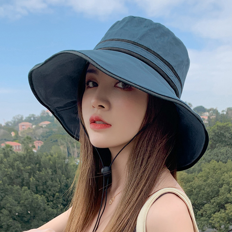 Панама женская с широкими полями и защитой от УФ-излучения