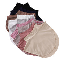 Sharut 2024 Vente en gros Hijab musulman Cache-cou Col roulé Femme Faux col de chemise Jersey de coton Col factice Col intérieur Confortable