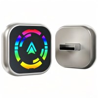 Adaptateur sans fil 2-en-1 CarPlay et Android Auto pour systèmes câblés d'origine, Plug & Play, faible latence