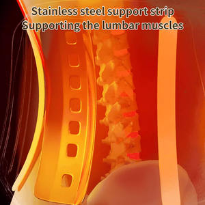 Ceinture de <span class=keywords><strong>massage</strong></span> de taille rechargeable avec chauffage et thérapie magnétique pour les maux de dos chroniques et la raideur - Product Image 3