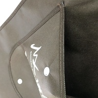 Sacs à provisions non tissés matériau en tissu recyclable Sacs fourre-tout pliables réutilisables
