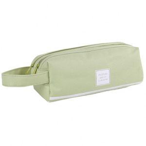 Estuche de Lápices de Gran Capacidad con Doble Cierre Personalizado de Fábrica, Caja de Papelería Multifuncional para Niños - Product Image 2