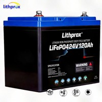 Penggantian Langsung Baterai Industri 24V 120AH LFP LiFePO4 untuk Reach Truck, Bersertifikasi RoHS CE UN38.3 FCC, Solusi OEM ODM