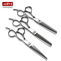 Ciseaux de barbier SHIMAMO Premium Japan VG10 en acier CNC, kit de coupe de cheveux, ciseaux à effiler pour salon de beauté, pour droitiers