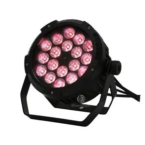 DMX512コントロールステージ照明サウンドアクティブ防水18 * 18WRGBWAUVフルカラー6in1LED PARライト