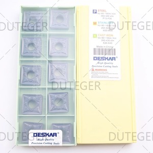 DESKAR CNMG190612 <b>Square</b> Turning Insert Stainless Steel For CNC Lathe External Turning <b>Tool</b> - Product Image 1