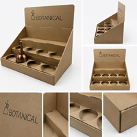 Offre Spéciale recyclable magasin de détail présentoir feuille d'or estampage gaufrage mat brillant stratification revêtement UV manipulation d'impression