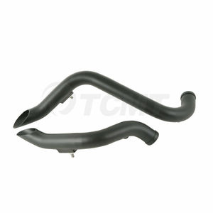 Xinmatuo XF2906C68-B สีดำ1.75 "1 3/4" <span class=keywords><strong>ท่อ</strong></span>ไอเสียแบบลากสำหรับ <span class=keywords><strong>Harley</strong></span> <span class=keywords><strong>Davidson</strong></span> Sportster XL 1986-2013 - Product Image 5