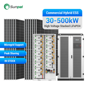 Système solaire hors réseau commercial Sunpal 30 kW 40 kW 50 kW complet hybride - Product Image 1