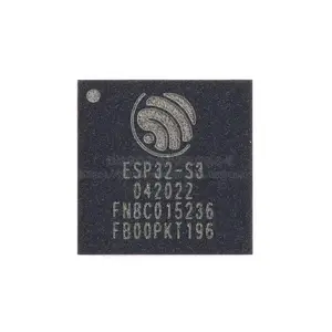 新的wi-fi + 蓝牙5.0 8MB闪存32位双核集成电路ESP32-S3FN8电子元件