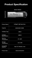 Flashdisk Logam Custom 2.0 3.0 USB Stick 16G 32GB Cle Usb Flash Disk 64 GB Pen Drive Mini USB Flash Drive