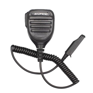 Micrófono Impermeable para Walkie Talkie, Micrófono de Mano <span class=keywords><strong>BAOFENG</strong></span> <span class=keywords><strong>UV9R</strong></span> <span class=keywords><strong>Plus</strong></span> Pro ERA BF-A58 BF-9700 S56, Accesorios para Radio Bidireccional - Product Image 1