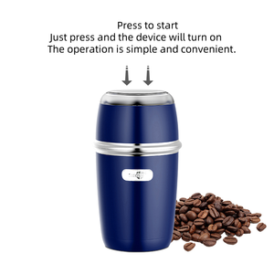 Venta al por Mayor de Fábrica, Licuadora Eléctrica Portátil <span class=keywords><strong>Mini</strong></span> de Acero Inoxidable 201, Molinillo de Café Eléctrico Portátil de Alta Calidad - Product Image 3