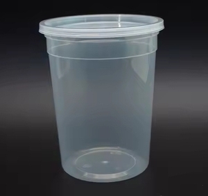 Vasos Desechables de PP para Alimentos con Tapas Herméticas, Recipientes Resistentes a Fugas para Sopas, Ensaladas y Comida para Llevar - Product Image 2