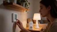 Nuevo Diseño de Termostato Digital para Habitación Europea de 230V con Retroiluminación Verde para Control de Calefacción en el Hogar y la Sala de Estar