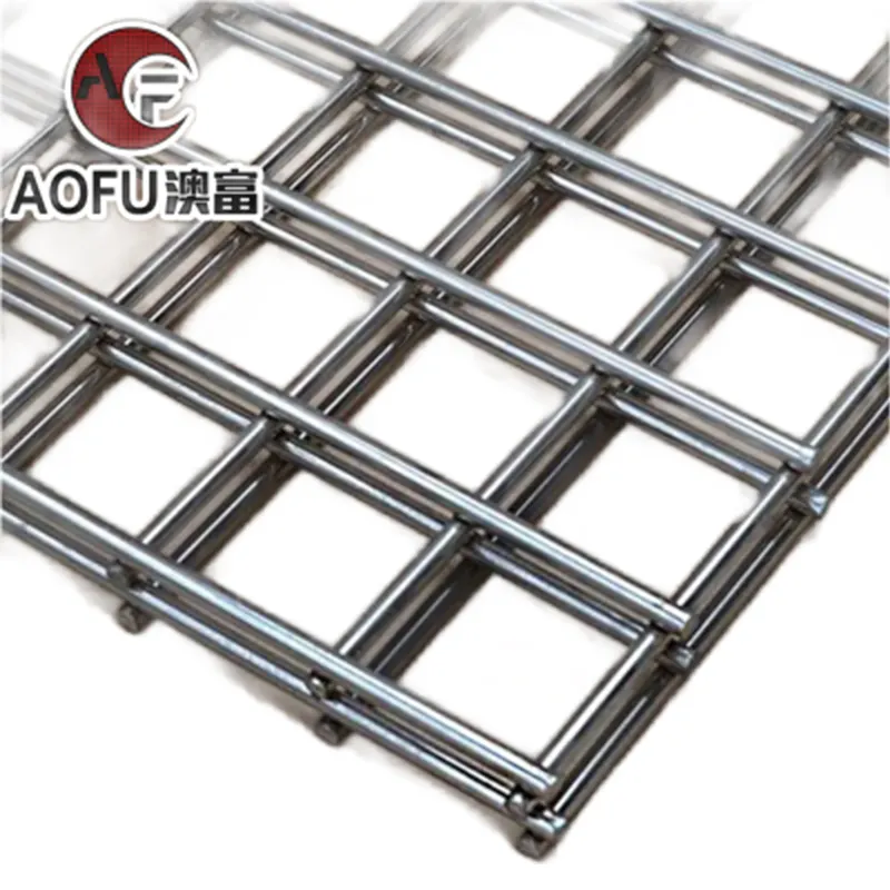 flat galvanized sheet welded wire mesh panel