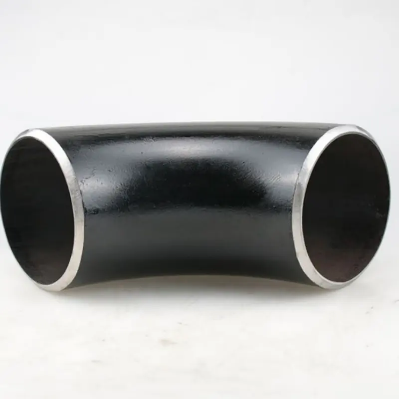 Montaje de tubos Pintura de 90 grados Codo de acero al carbono sin costura Codo soldado inoxidable Codo largo Buena calidad