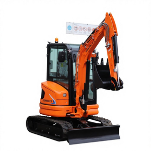 รถขุดขนาดเล็ก Stock LonKinG CMD6025 รุ่น 2.5 ตัน เครื่องยนต์ยันมาร์ บุ้งกี๋ขนาด 0.8 เมตร ชิ้นส่วนประกอบ Hengli อุปกรณ์ก่อสร้างครบชุด - Product Image 2