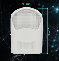 Lampe de nuit LED intelligente PDLUX PD-PIR2020 pour maison connectée, avec capteur automatique crépuscule-aube, DC6V, capteur de mouvement infrarouge PIR