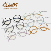 Nouvelles montures optiques transparentes de qualité supérieure pour enfants, marque privée, en stock, pour garçons
