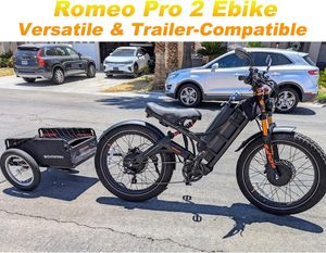 Romeo Pro 2 US eahora 250W 26*4.0 fatbike ยางไขมันไฟฟ้าจักรยานเสือภูเขาจักรยานวิบากจักรยานผู้ใหญ่ - Product Image 5